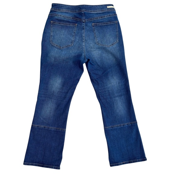 Anthropologie Pilcro And The Letterpress Jeans High Rise Crop Flare 30 - Picture 8 of 16